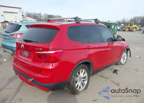 2017 BMW X3 Sdrive28I from USA, damaged, VIN 5UXWZ7C38H0V90120